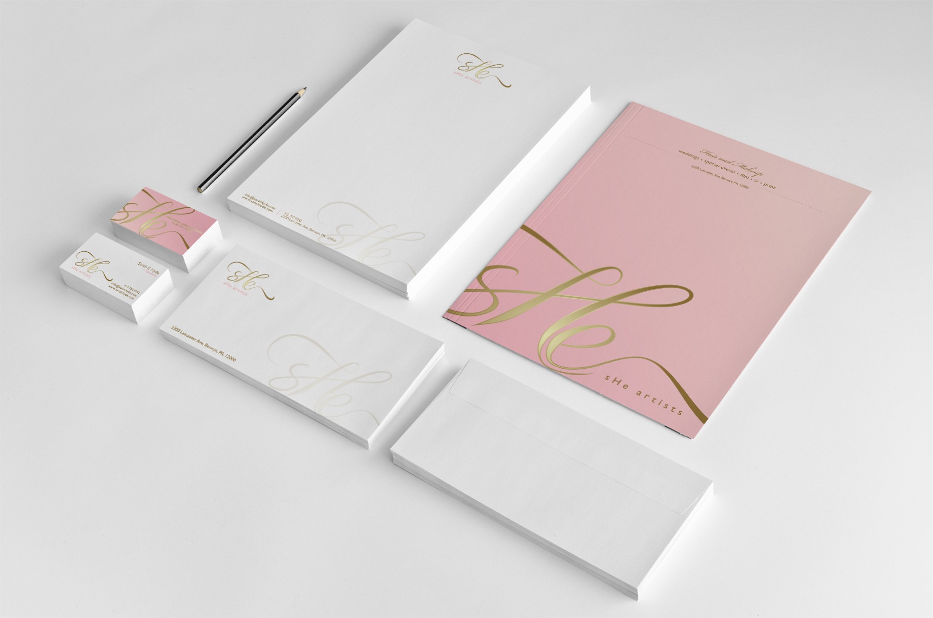 Branding Design For sHe Artist