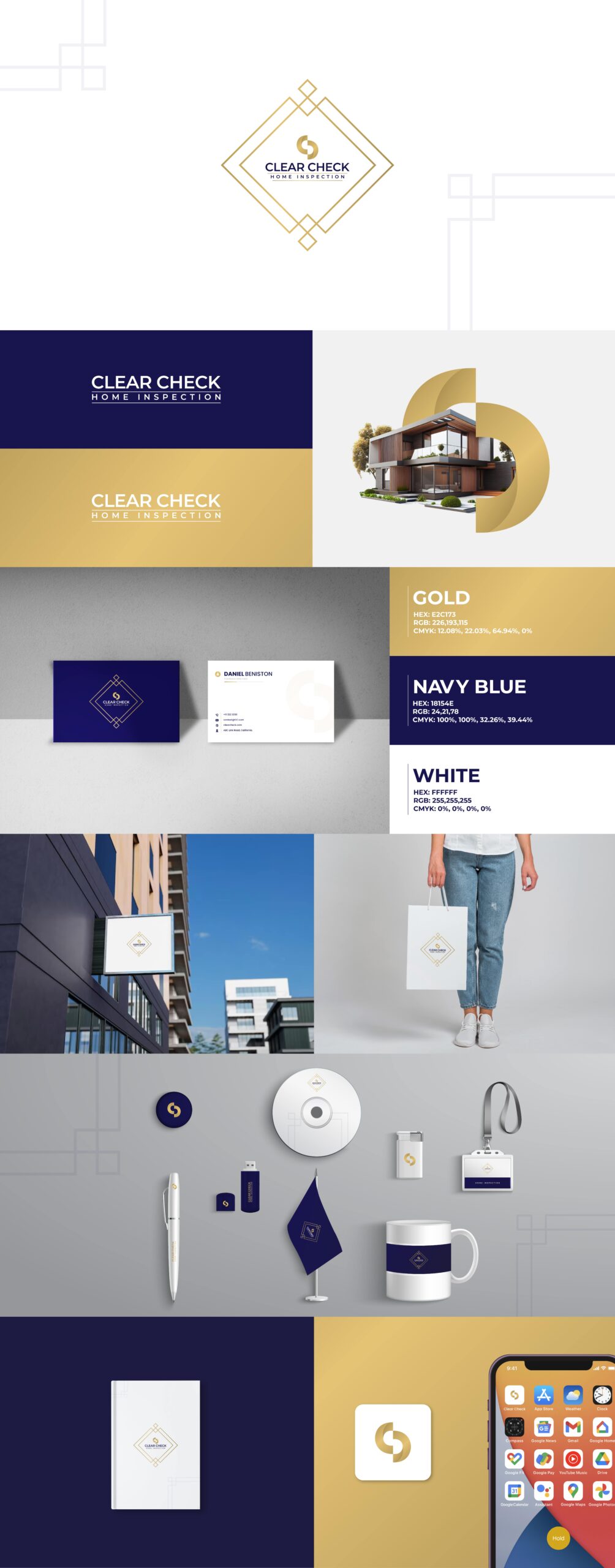 Branding design for Home Inspection Business