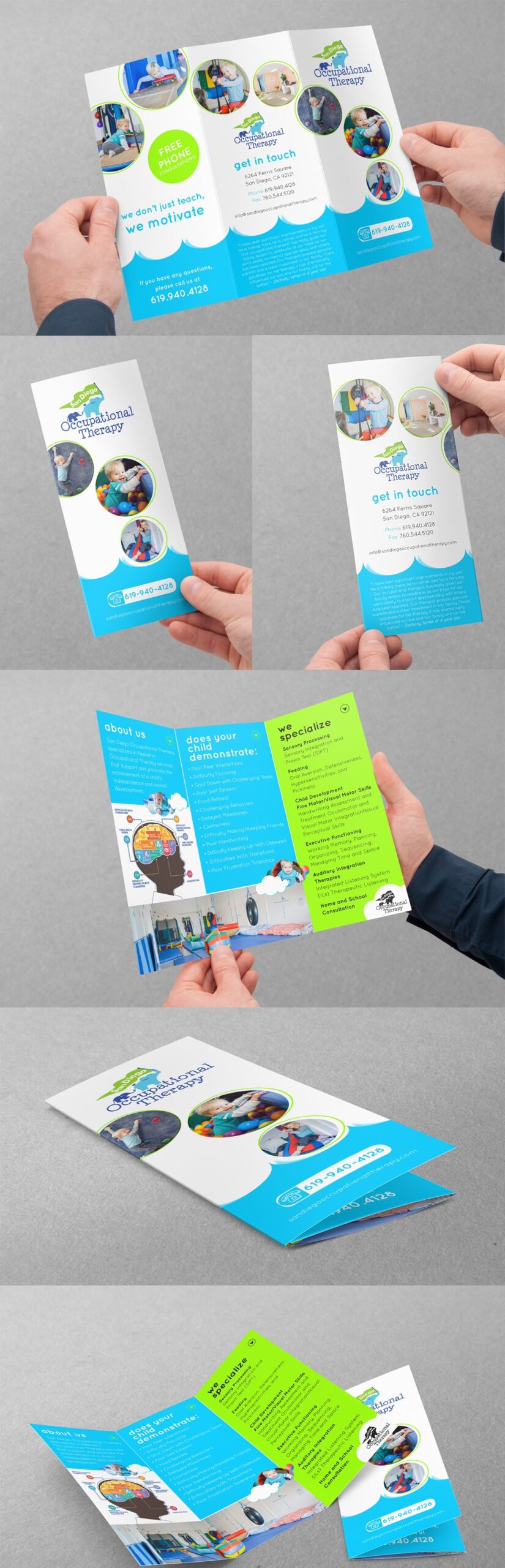 Brochure for Pediatric Therapy Clinic1