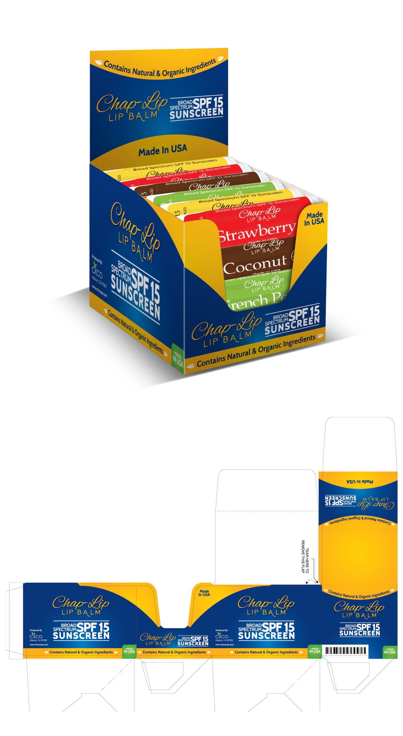 Chap-Lip Lip Balm Conter Top Display1