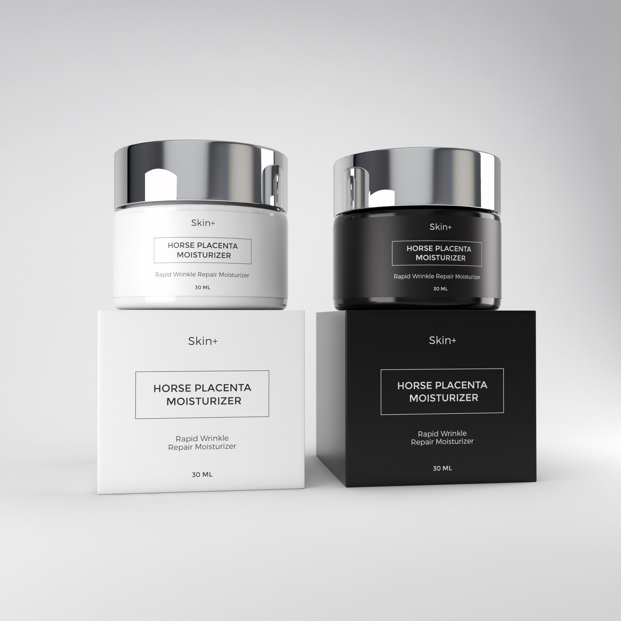 Clean packaging design skin care line1