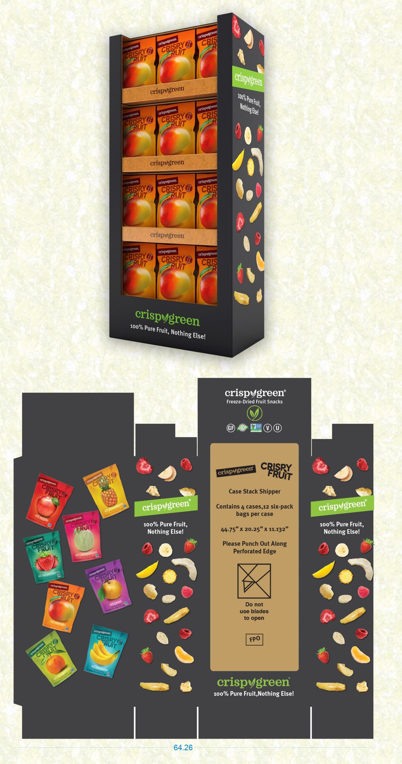 Crisp Green POS Display