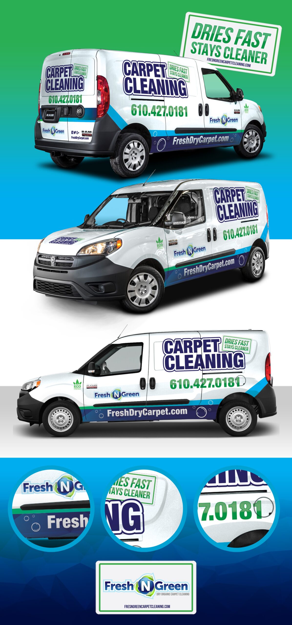 Fresh N Green Car Wrap1