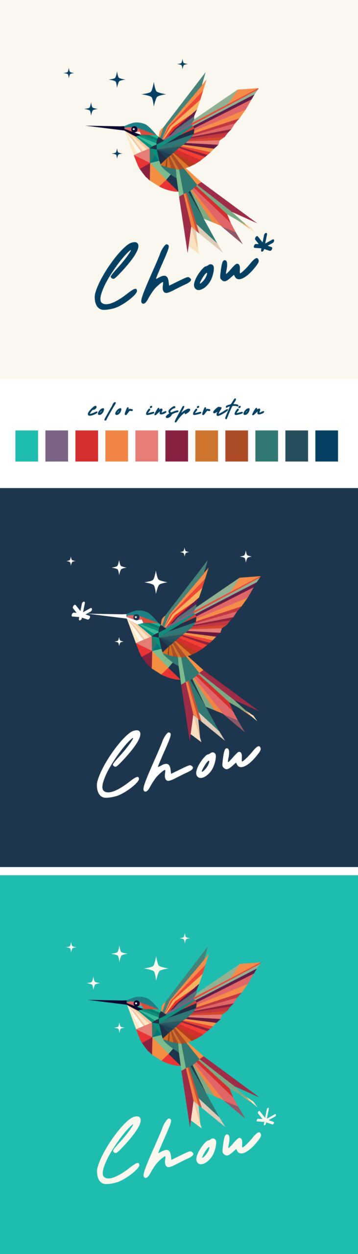 Humming Bird Logo Design1