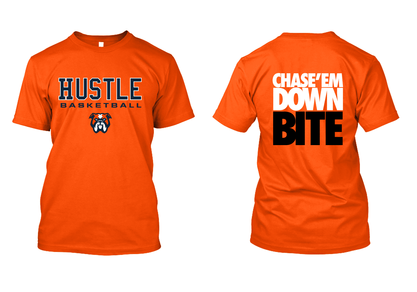 Hustle Basketball Tshirt Design