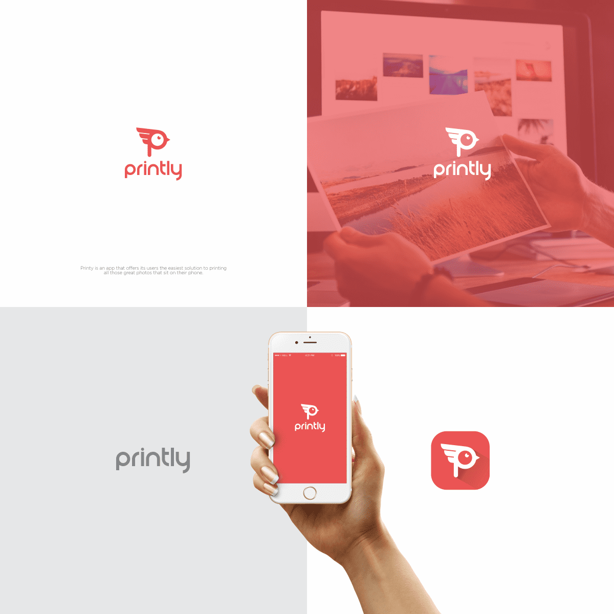 Logo design for Printly1
