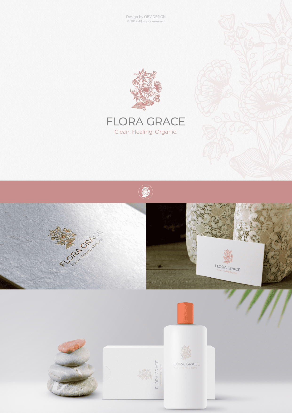 Logo design for the natural skincare company1 (1)