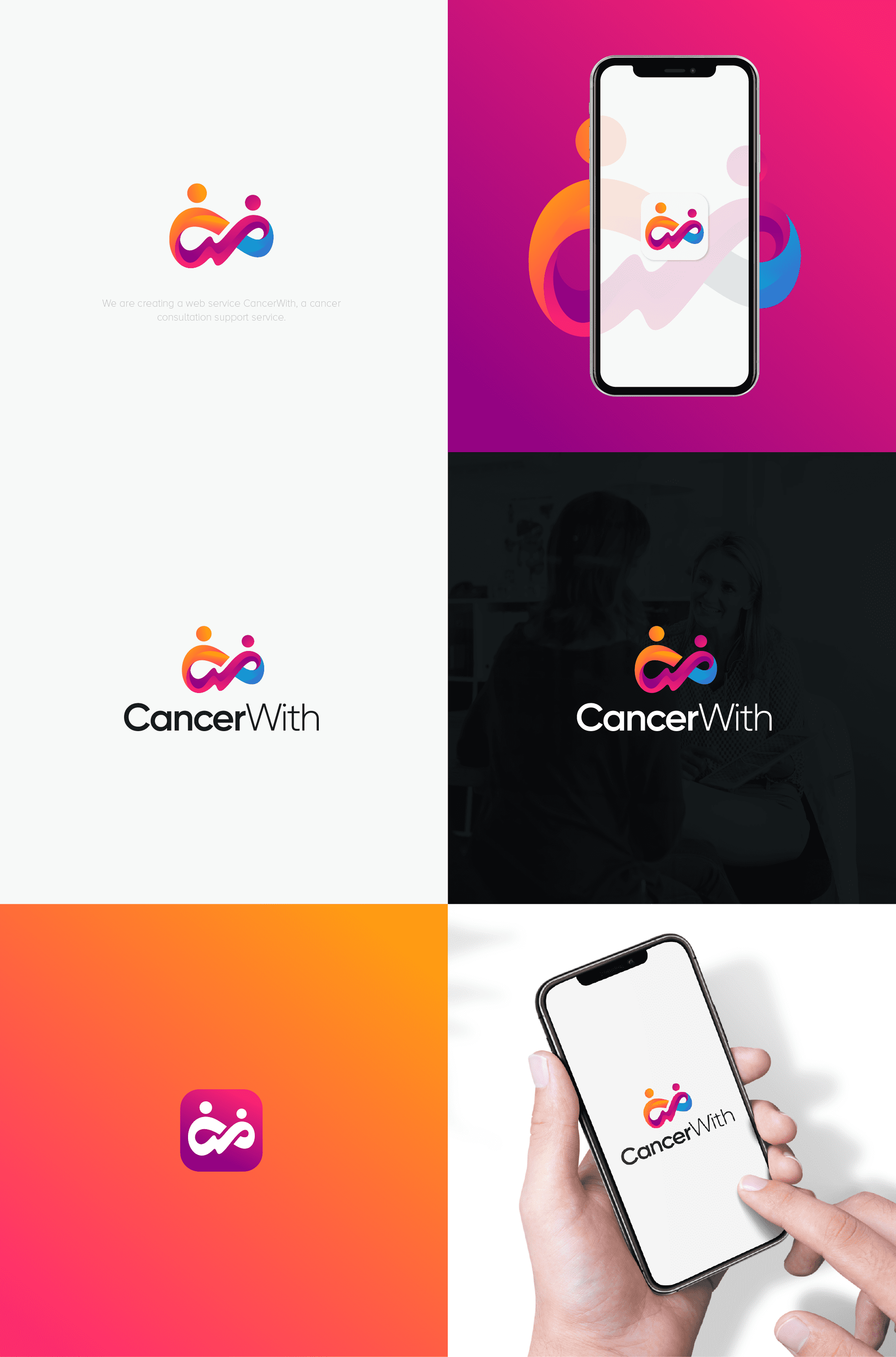 Logo designs for CancerWith1