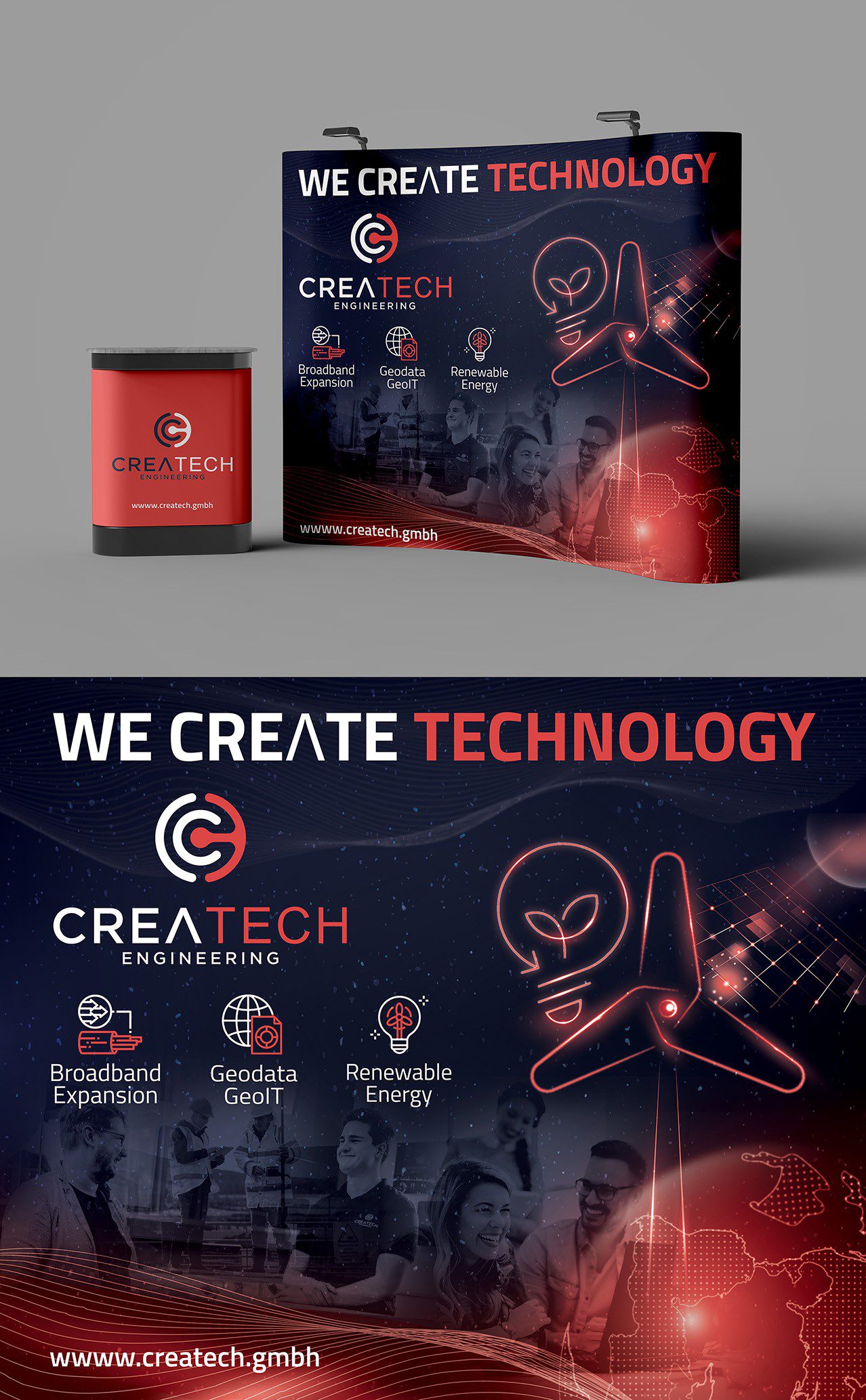 Minimal Booth For Technology Signage1