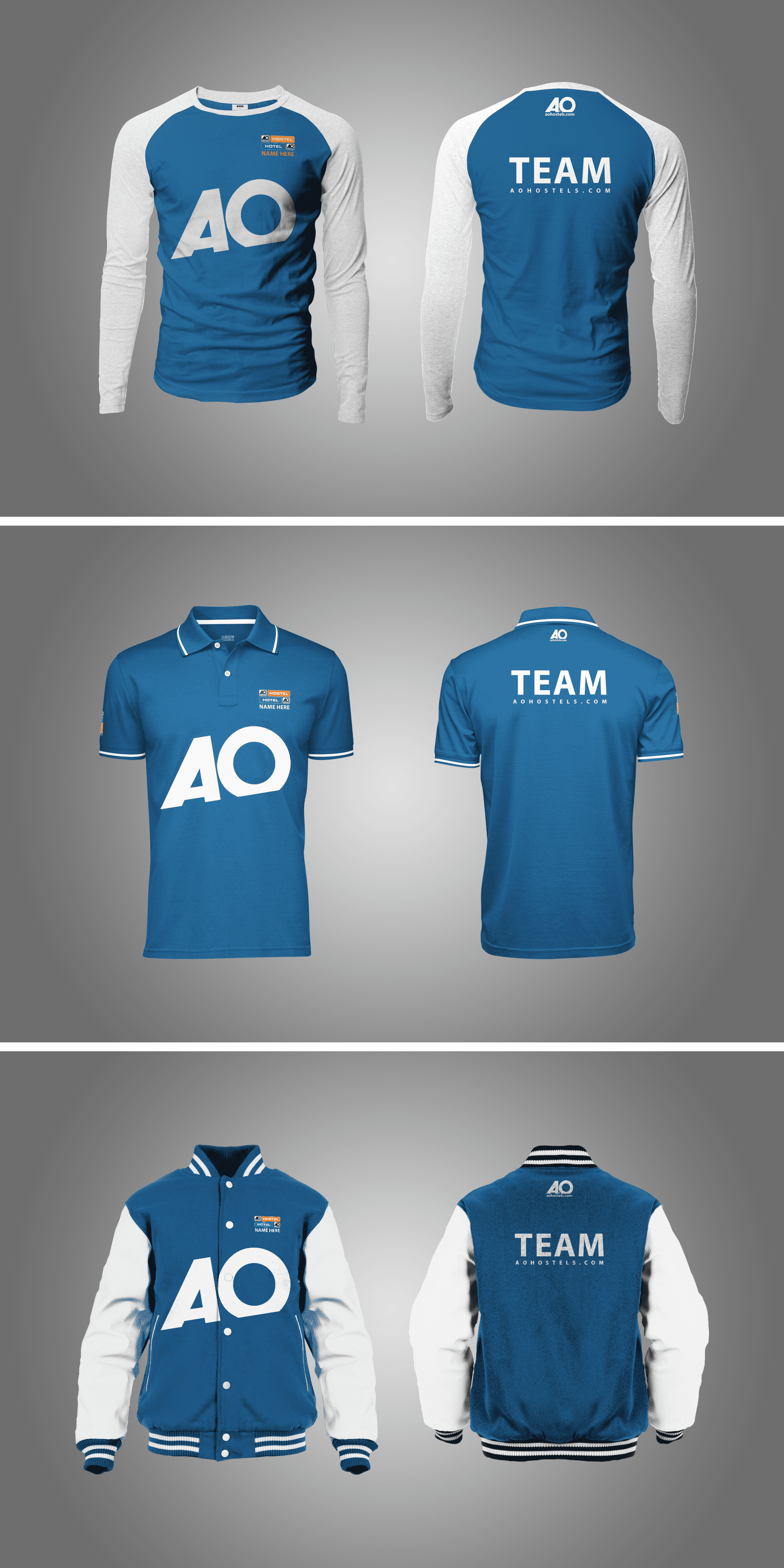 Polo T-shirt And Long Sleeve Design1