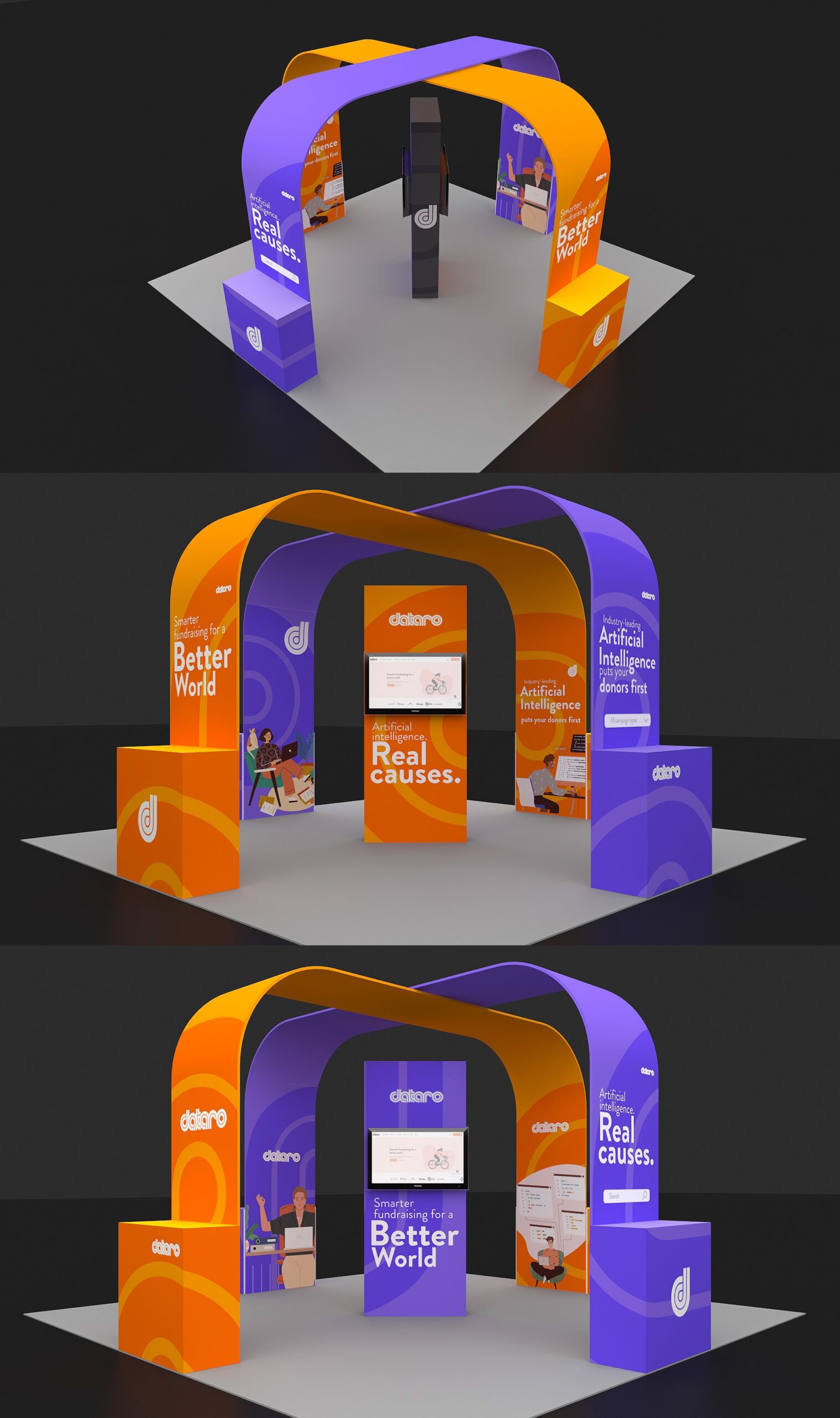 Stand graphics exbition booth1