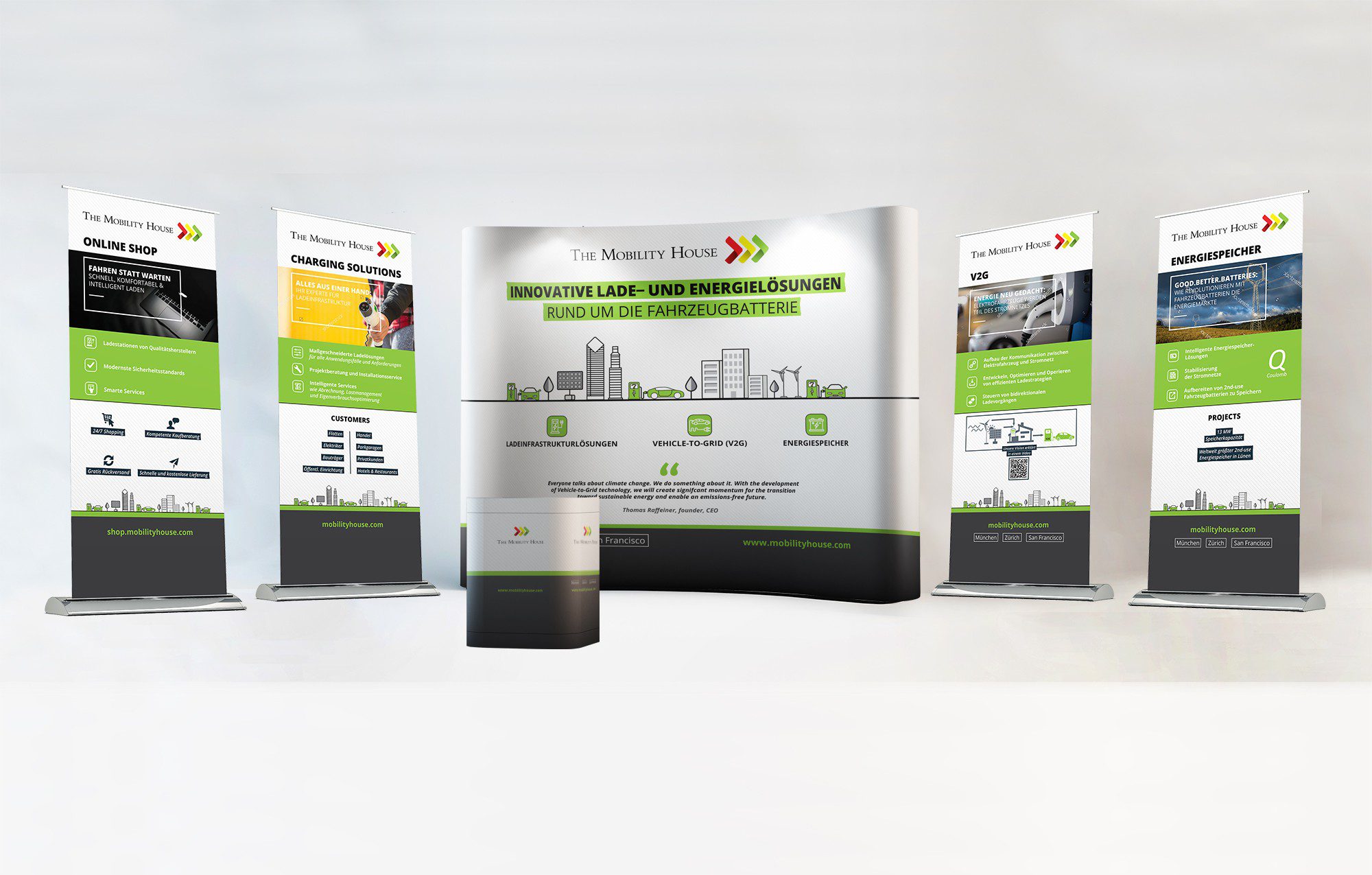 The Mobility House Booth Design