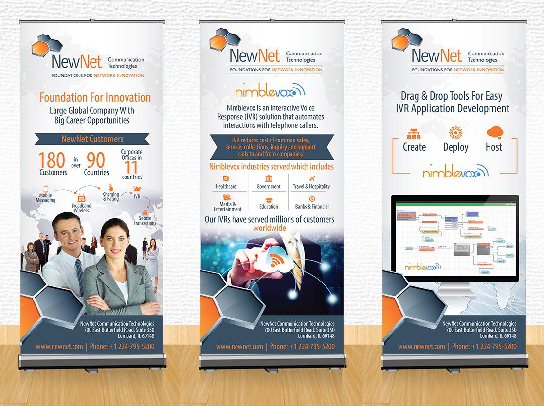 Trade Show Banner For Global Telecom Provider1