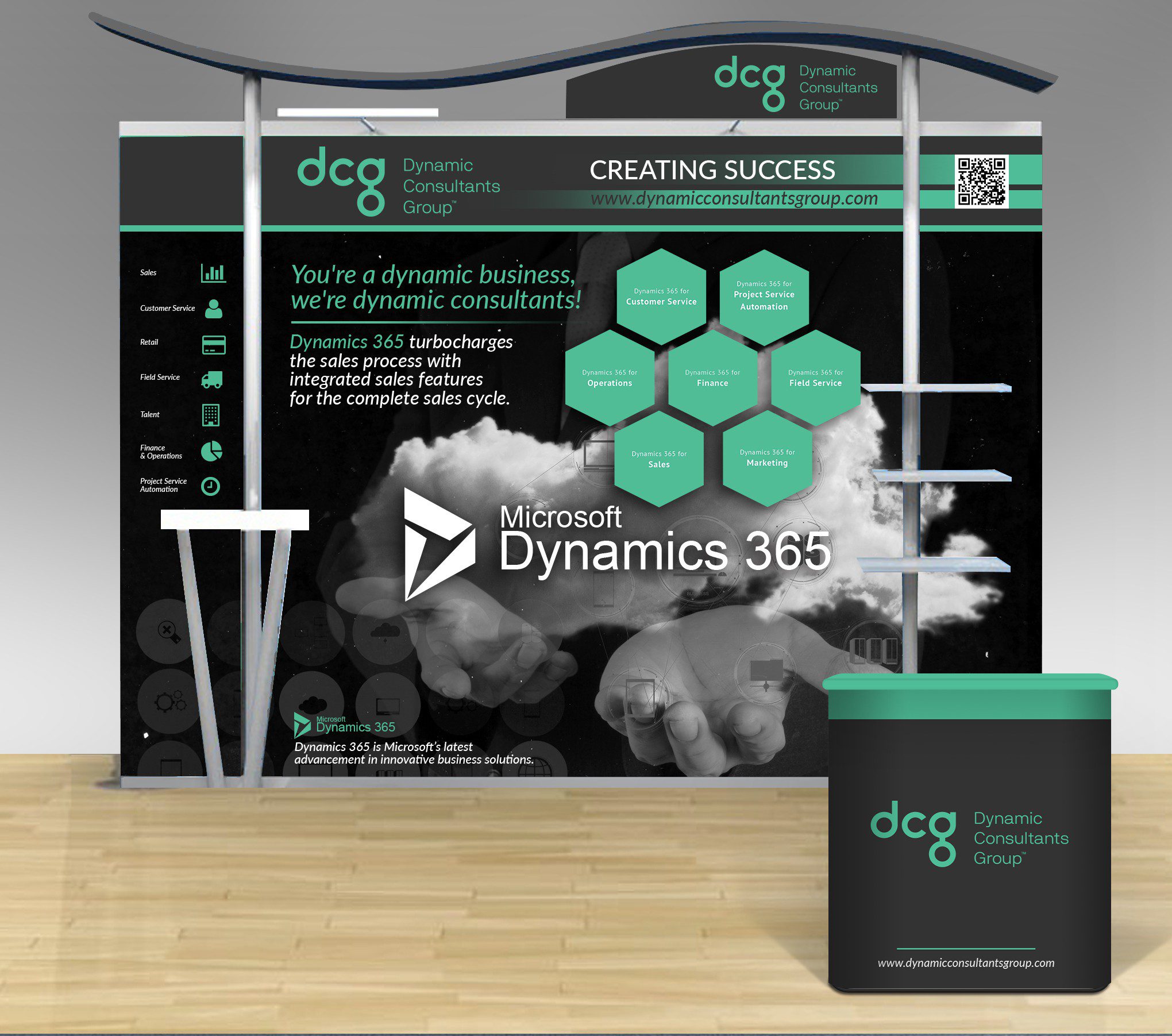 Trade Show Booth For dcg1