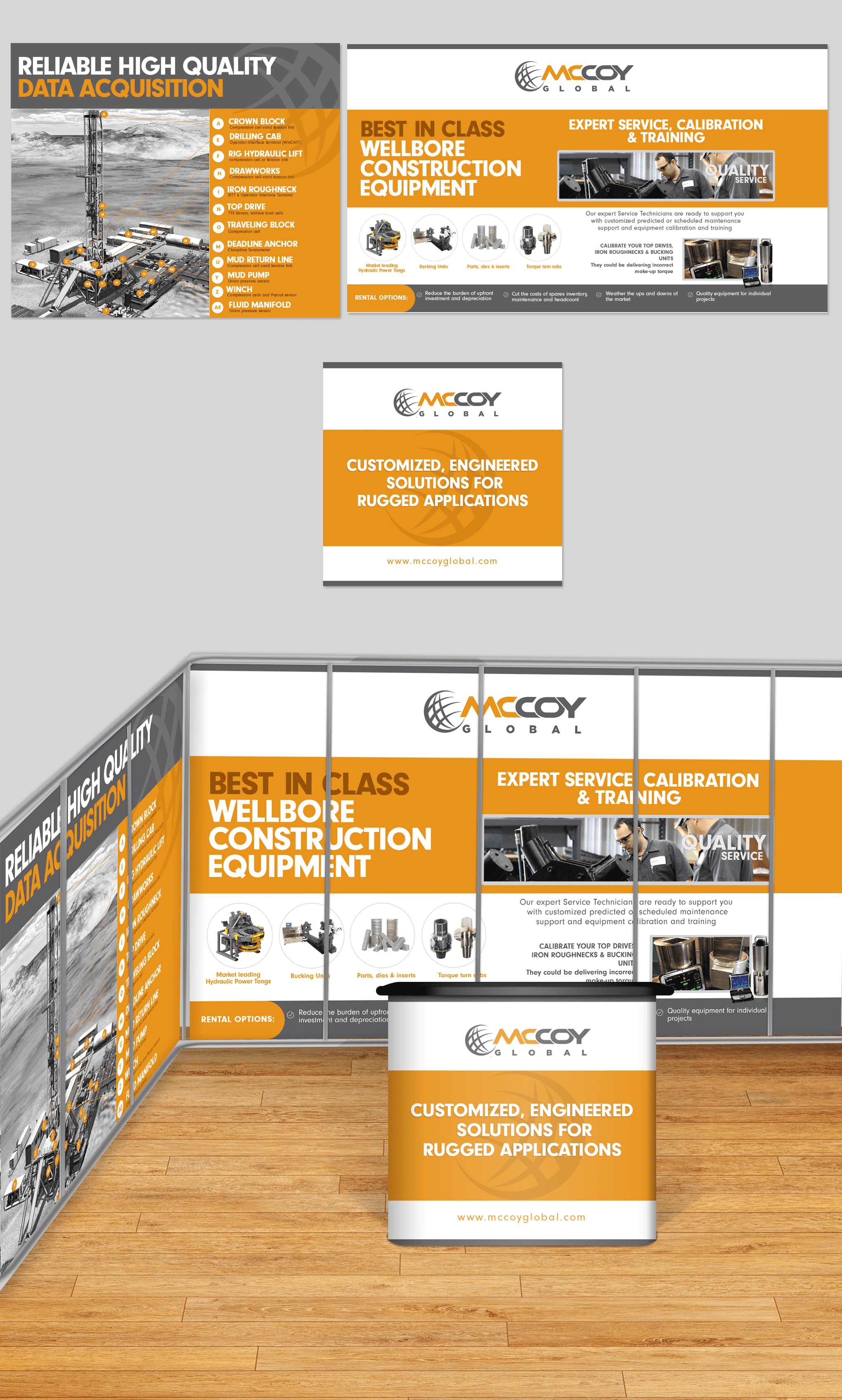 Trade-show booth design for MCCOY1