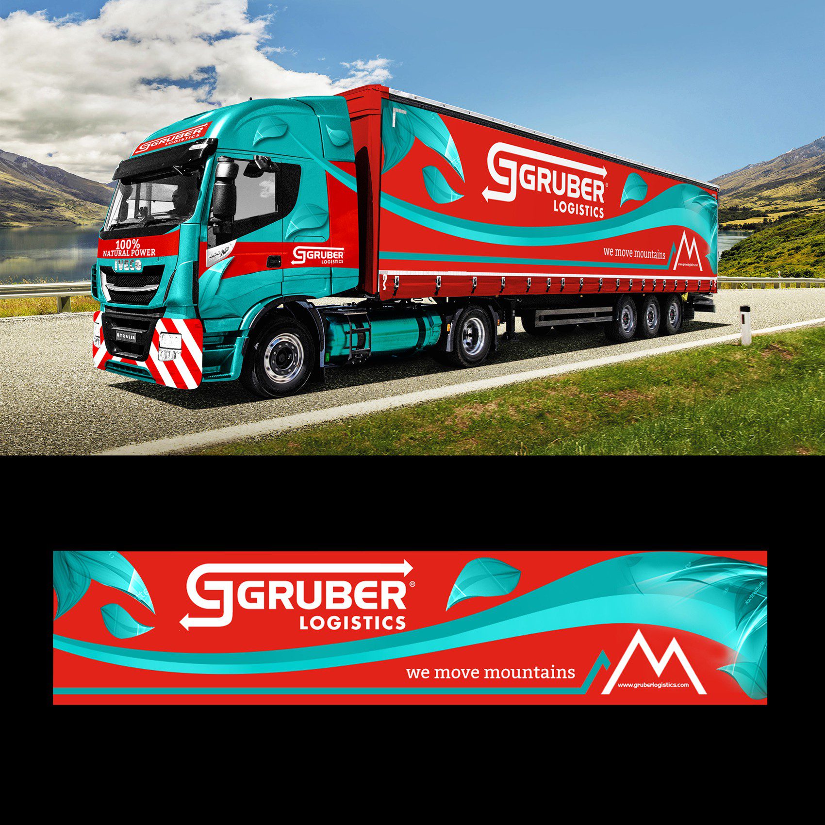Truck Wrap design