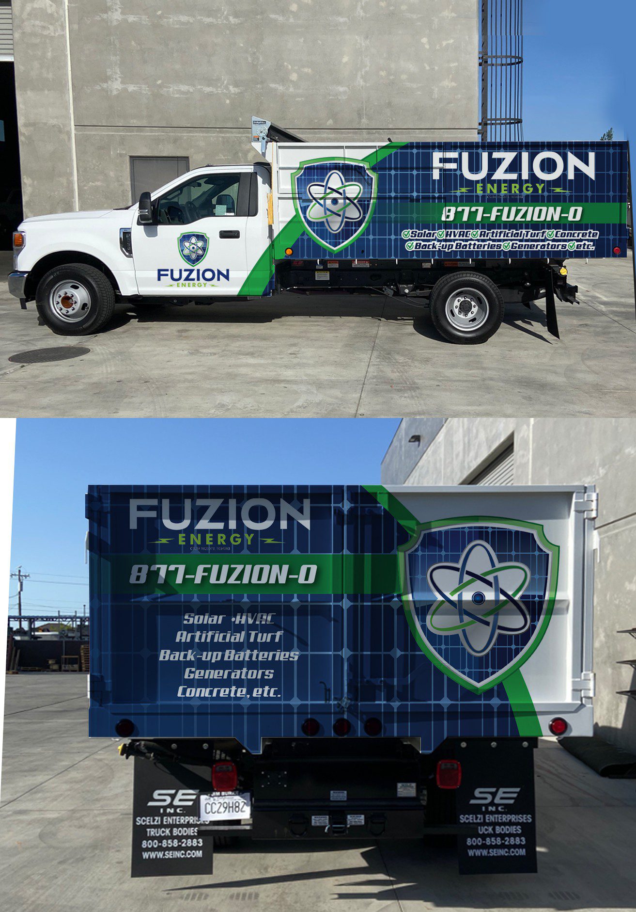 Truck Wrap for FUZION